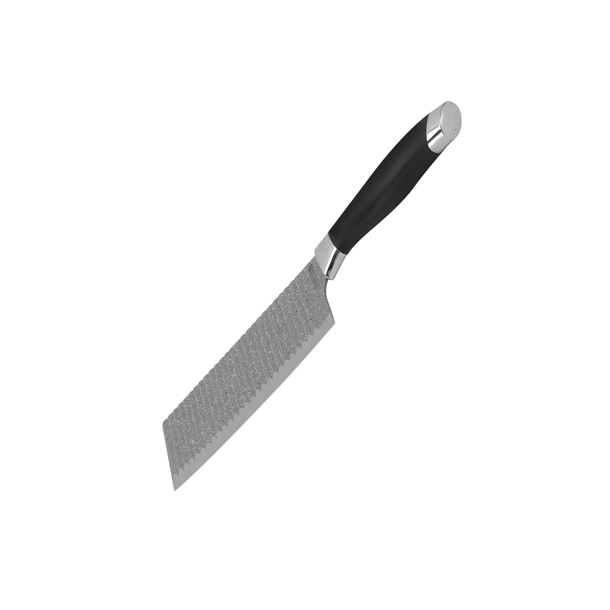 Royalford RF12007 7 Inch Stainless Steel Cleaver Knife | Non-Stick Coating | Extra Sharp Heavy Duty Kitchen Chopper | Ergonomic PP Handle | Perfect for Meat & Vegetables