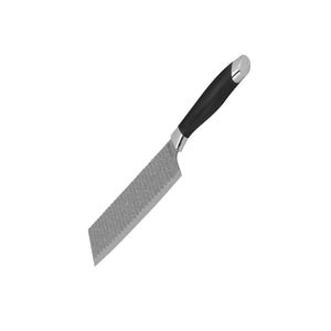 Royalford RF12007 7 Inch Stainless Steel Cleaver Knife | Non-Stick Coating | Extra Sharp Heavy Duty Kitchen Chopper | Ergonomic PP Handle | Perfect for Meat & Vegetables