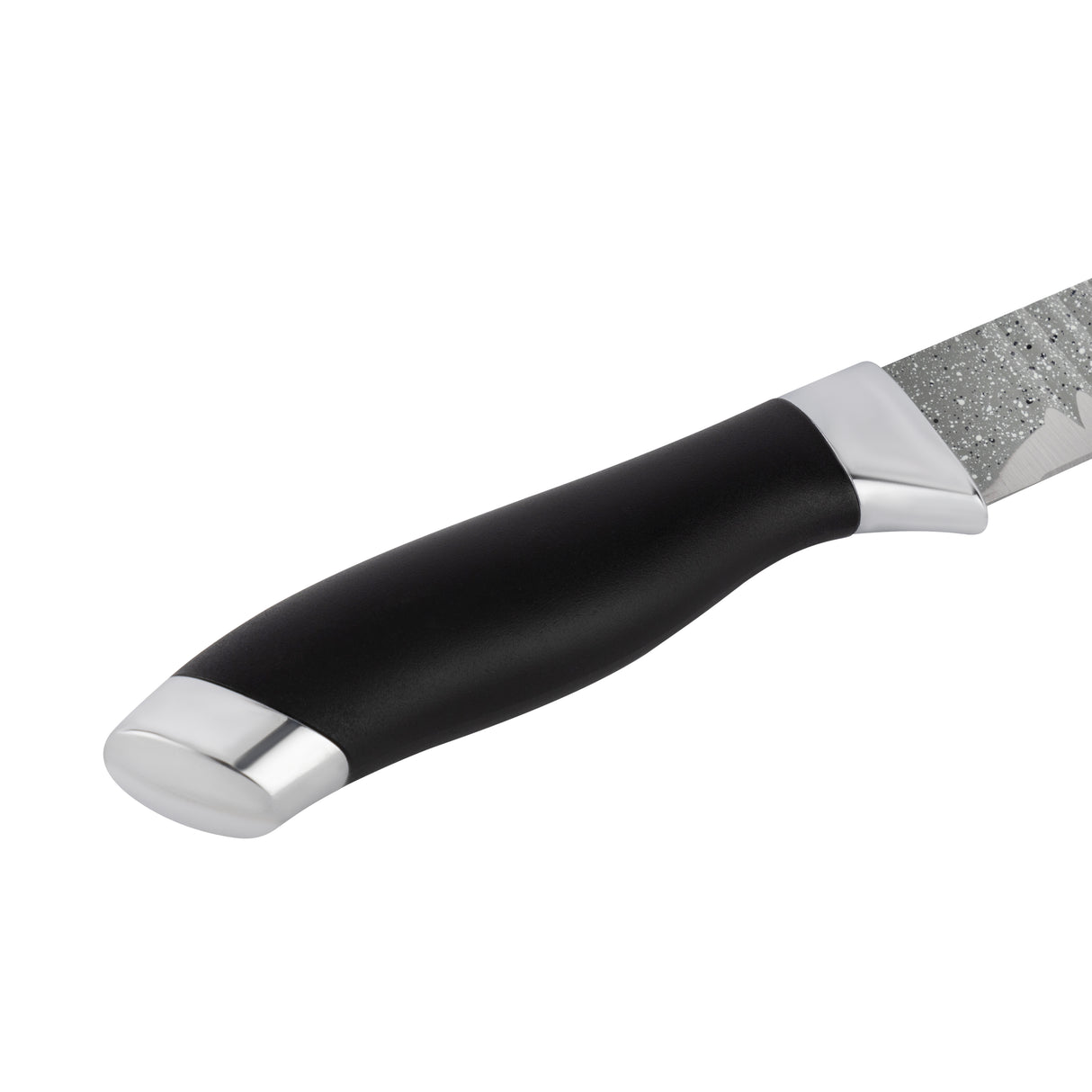Royalford RF12008 8" Slicer Knife| extra-sharp stainless steel blade with non-stick coating & ergonomic PP handle| lightweight design & dishwasher-safe for daily use|