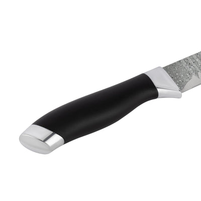 Royalford RF12008 8" Slicer Knife| extra-sharp stainless steel blade with non-stick coating & ergonomic PP handle| lightweight design & dishwasher-safe for daily use|