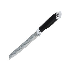 Royalford RF12009 8" Bread Knife| a serrated stainless steel blade with non-stick coating| ergonomic PP handle, dishwasher-safe , perfect for slicing bread, cakes|