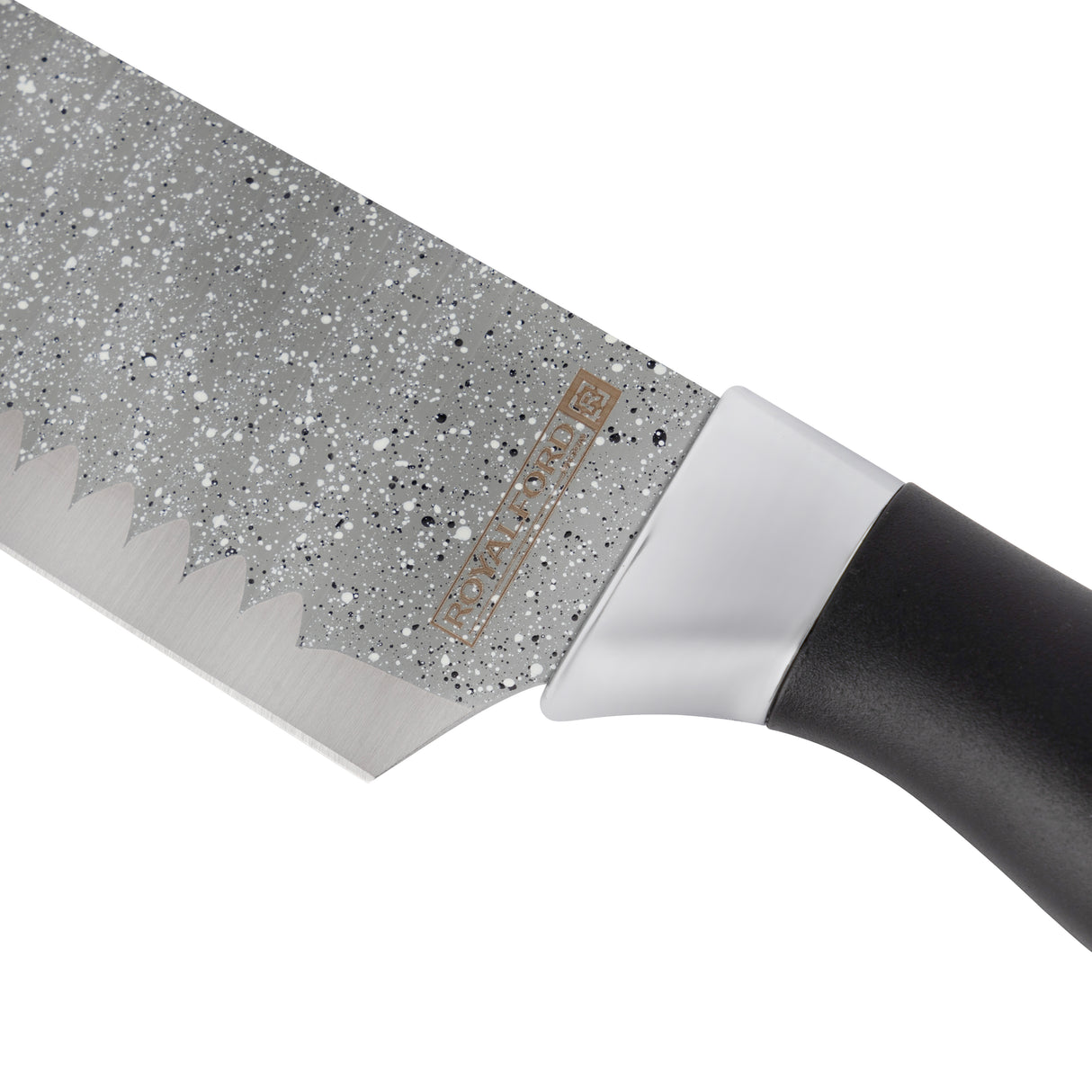 Royalford RF12010 8 Inch Chef Knife |Stainless Steel Kitchen Knife with Non Stick Coating|  Sharp Food Grade Blade | Ergonomic PP Handle for Cutting, Chopping & Slicing