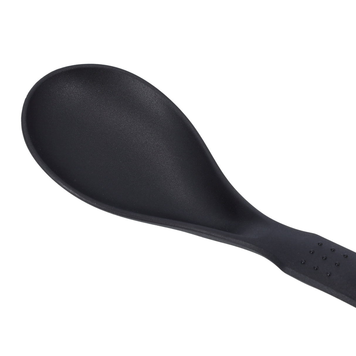 Royalford RF1201-NSVS Nylon Serving Spoon | Food Grade | Heat Resistant | Non Stick Safe Ergonomic Handle | Durable & Dishwasher Safe Kitchen Cooking Serving Spoon