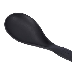 Royalford RF1201-NSVS Nylon Serving Spoon | Food Grade | Heat Resistant | Non Stick Safe Ergonomic Handle | Durable & Dishwasher Safe Kitchen Cooking Serving Spoon