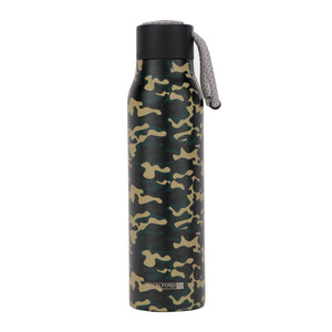 Royalford RF12023 600ml SS Vacuum Bottle | Double Wall Stainless Steel Insulation | Leak-Resistant Travel Flask | Durable Water Bottle for Daily  Hot & Cold Drinks