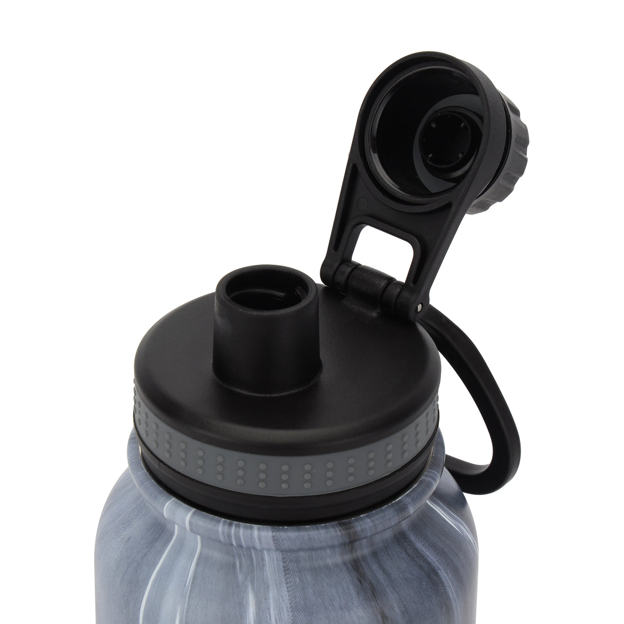 Royalford RF12024 Stainless Steel Vacuum Bottle | 900ml with Double Wall Insulation for Hot & Cold Drinks| Leak-Resistant Portable Thermal Bottle for  Office & Travel Use