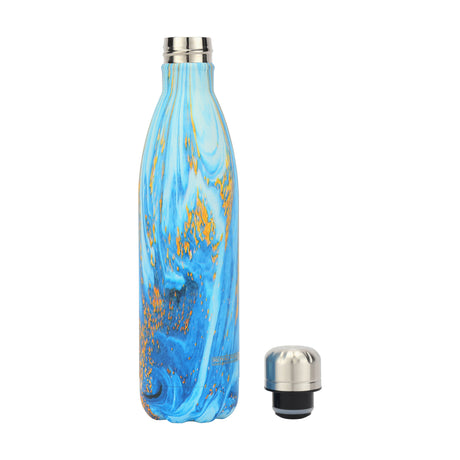 Royalford RF12025 500ml SS Vacuum Bottle | Double Wall Stainless Steel Insulated Water Bottle | Leak Resistant | Keeps Hot & Cold for Hours | Portable Travel Flask