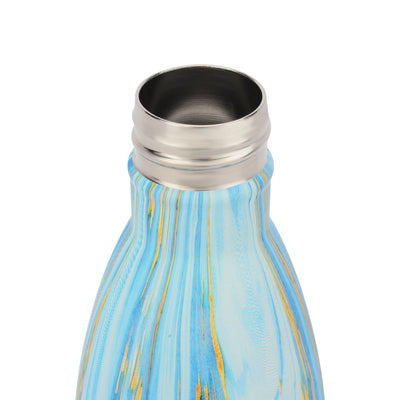 Royalford RF12025 500ml SS Vacuum Bottle | Double Wall Stainless Steel Insulated Water Bottle | Leak Resistant | Keeps Hot & Cold for Hours | Portable Travel Flask