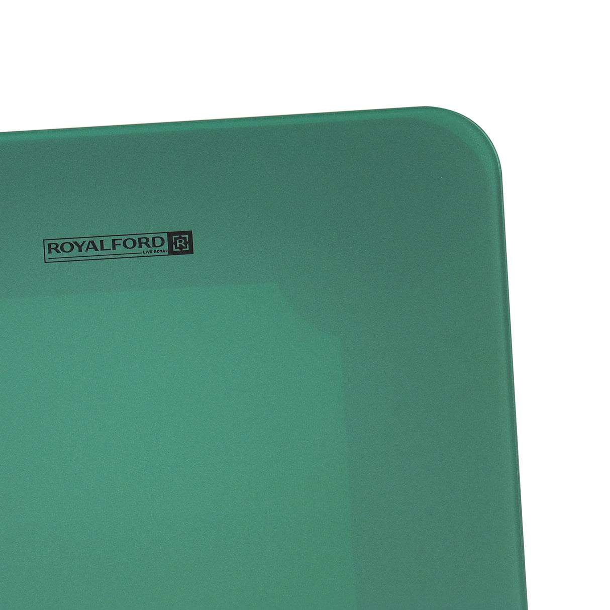 Royalford RF12029 Electronic Bath Scale 180kg Capacity | Tempered Glass Platform | LED Display | Step-On Technology | 4 Precision Sensors | Ultra Slim Digital Scale