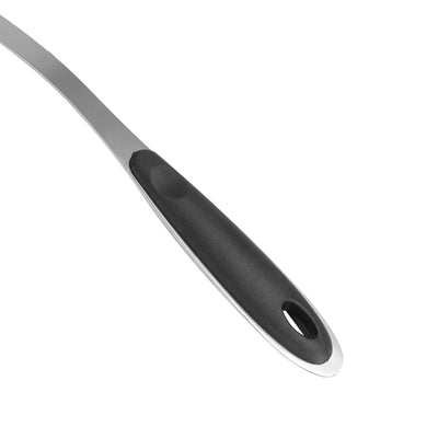 Royalford RF1203 Nylon Slotted Spatula NSS| food-grade nylon, ergonomic gripped handle & heat-resistant| slotted design, dishwasher-safe, for flipping & turning|