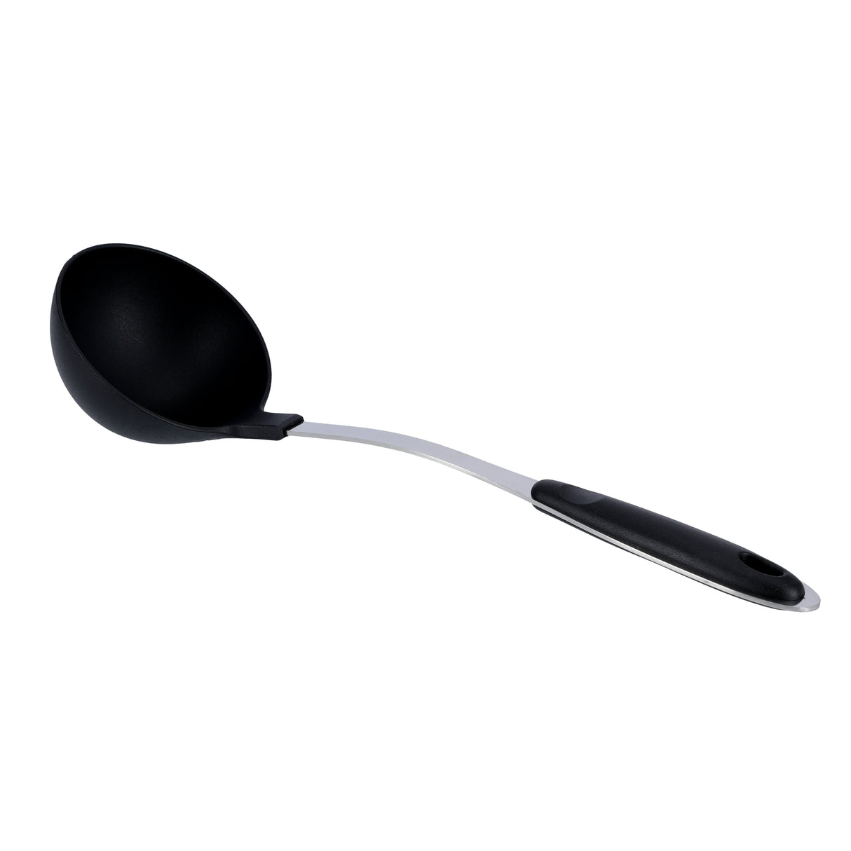 Royalford RF1204-NSPL Nylon Soup Ladle | Heat Resistant Non-Stick Serving Ladle | Ergonomic Handle | Durable Kitchen Ladle for Soup, Curry, Sauce & Gravy Serving