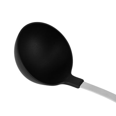 Royalford RF1204-NSPL Nylon Soup Ladle | Heat Resistant Non-Stick Serving Ladle | Ergonomic Handle | Durable Kitchen Ladle for Soup, Curry, Sauce & Gravy Serving