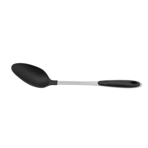 Royalford RF1206-NSVS Nylon Serving Spoon| stainless steel handle offers durability & comfort| non-stick friendly, heat resistant, ideal for serving rice and more|