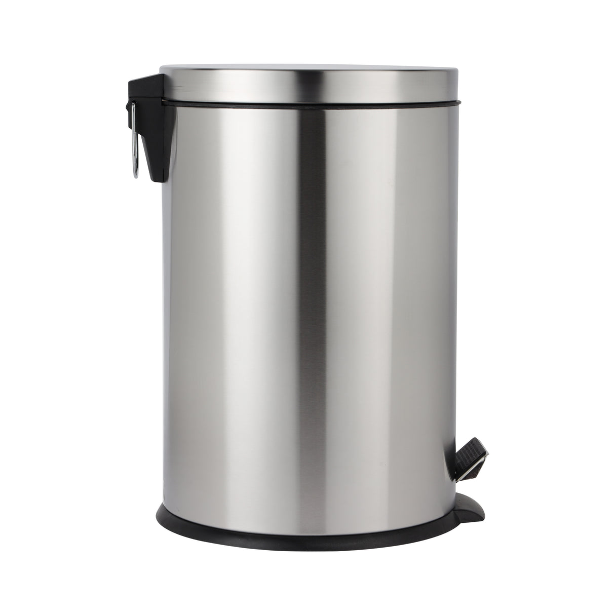 Royalford RF12092 20L Stainless Steel Pedal Bin | Soft Close Lid | Removable Inner Bucket | Hands Free Foot Pedal | Non Slip Base| Perfect  for  Home & Office Use