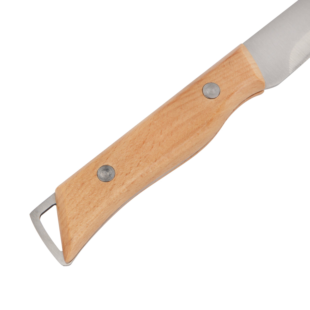 Royalford RF12093 4” Paring Knife| sharp stainless steel blade & durable wooden handle offers precise cutting| ergonomic grip, stain resistance, for everyday kitchen use|