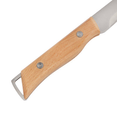 Royalford RF12093 4” Paring Knife| sharp stainless steel blade & durable wooden handle offers precise cutting| ergonomic grip, stain resistance, for everyday kitchen use|