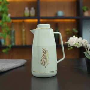 Royalford RF12142 Vacuum Flask | 1.0L | Durable Plastic Body | Hot and Cold Thermos | Asbestos Free| Pink Glass Inner| Leak Resistant| Suitable  for Home & Office Use