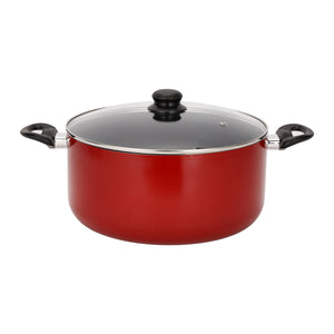 Royalford RF12146 10-Piece Non-Stick Cookware Set | Aluminium Pots, Pans & Tawa with Tempered Glass Lids | Bakelite Handles | Perfect for Efficient Daily Cooking