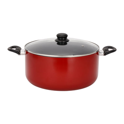 Royalford RF12146 10-Piece Non-Stick Cookware Set | Aluminium Pots, Pans & Tawa with Tempered Glass Lids | Bakelite Handles | Perfect for Efficient Daily Cooking