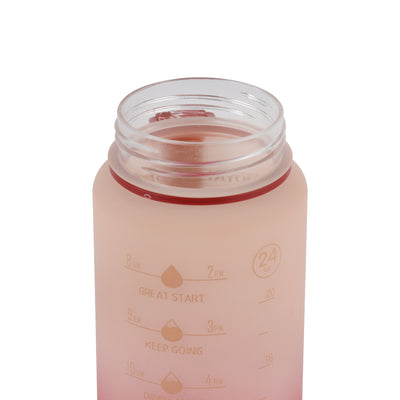 Royalford RF12158 700ml Water Bottle with Sipper & Straw | BPA Free Leak-Proof Flip Lid Drinking Bottle | Odour-Free Portable PP Sports Bottle for School, Gym & Travel