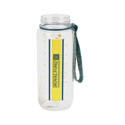 Royalford RF12160 Water Bottle 700ML |BPA Free Sports Bottle with Straw Sipper | Flip Lid Leak Proof Drinking Bottle with Carry Strap for Gym, School, Office & Travel Use