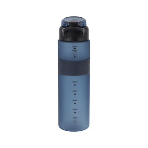 Royalford RF12161 900ml Water Bottle with Silicone Sipper & Straw | BPA Free Leak-Proof Flip Lid Drinking Bottle |  Portable Sports Bottle  for Gym, School & Travel