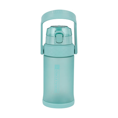 Royalford 1500 ml Water Bottle- RF12163/ Plastic Bottles with Flip Lid, Silicone Sipper and Straw, Strap, with Carry Handle/ Perfect for School, Office and Gym