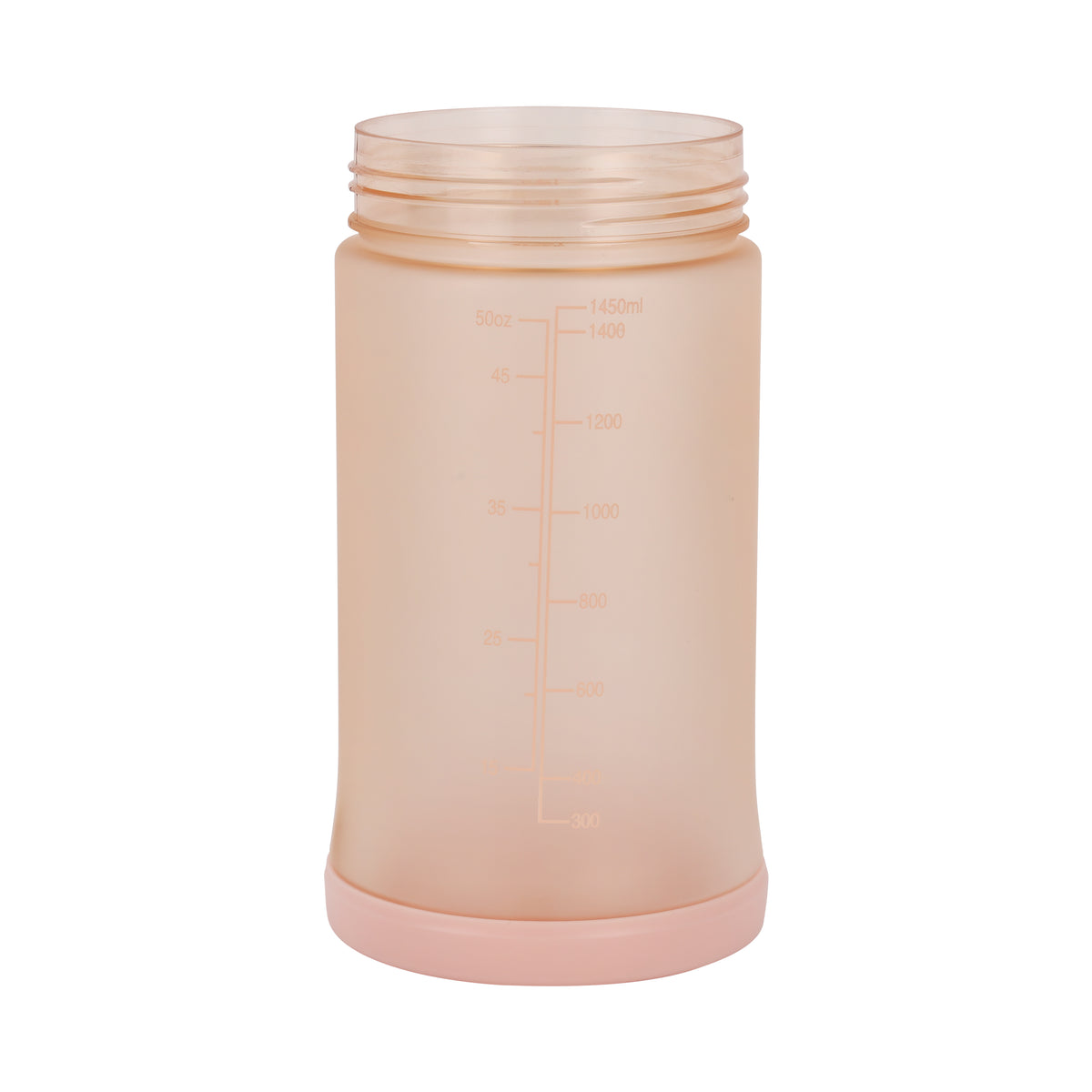 Royalford RF12163 1500ml Water Bottle with Silicone Sipper, Straw & Leak-Proof Flip Lid | Measurement Scale  | BPA-Free Design | Odour-Free and Easy-Grip Design