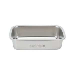 Royalford RF12171 600ML Stainless Steel Lunch Box | BPA Free Lid | 100% Airtight & Leak-Proof Design | Premium Food Grade Container for Office, School & Travel Use