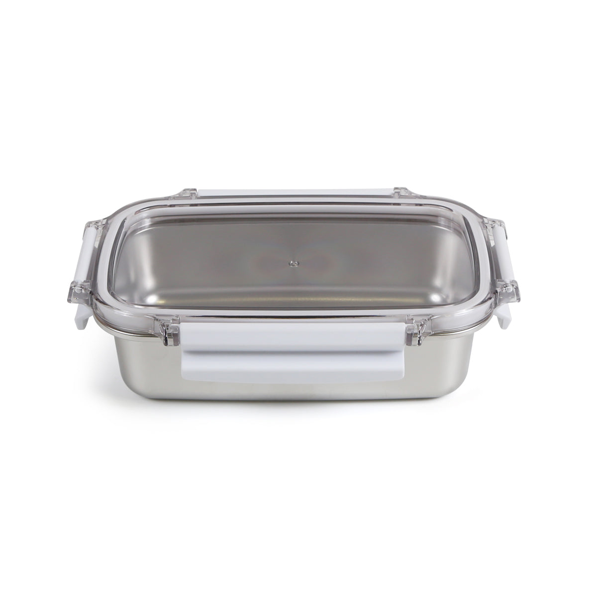 Royalford RF12171 600ML Stainless Steel Lunch Box | BPA Free Lid | 100% Airtight & Leak-Proof Design | Premium Food Grade Container for Office, School & Travel Use