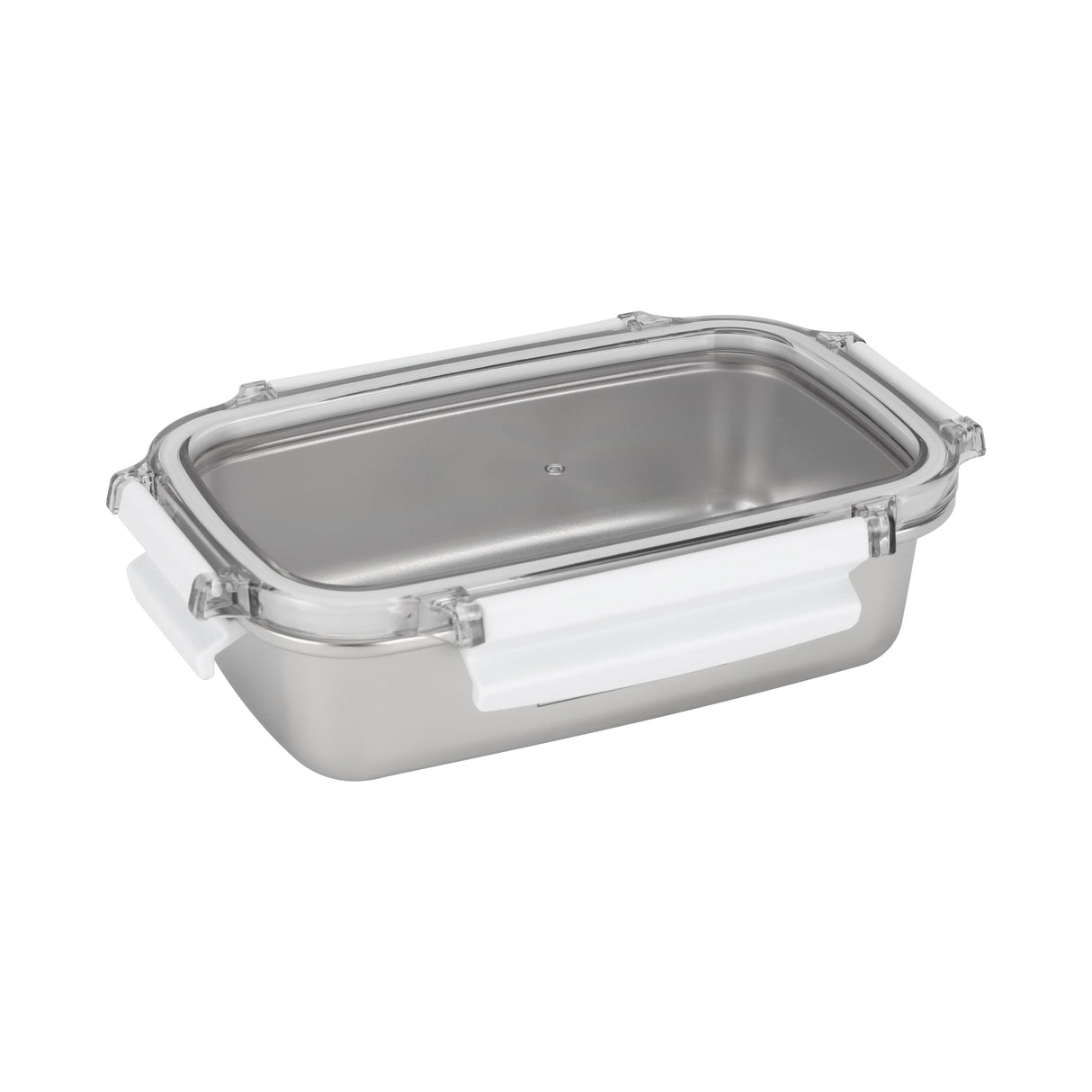 Royalford RF12171 600ML Stainless Steel Lunch Box | BPA Free Lid | 100% Airtight & Leak-Proof Design | Premium Food Grade Container for Office, School & Travel Use