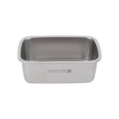 Royalford RF12172 1000ml Stainless Steel Lunch Box | BPA Free Lid | 100% Airtight & Leak-Proof Food Container | 4 Side Lock Clips  | Durable and  Hygienic Design
