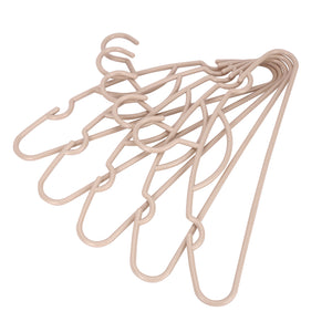 Royalford RF12174 Clothes Hanger 5PCS Set| durable anti-skid plastic design, lightweight and sturdy build| for shirts, dresses, and space-saving wardrobe organization|