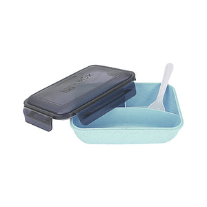 Royalford RF12177 Lunch Box with Water Bottle Set | 800ML Food Container + 500ML Bottle | BPA Free Airtight Leakproof Lunch Box with Spoon for School , Office & Travel
