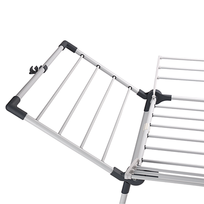 Royalford RF12186 Foldable Cloth Dryer with Side Wings | 20M Drying Space | Carbon Steel Rust-Proof Laundry Drying Rack for Indoor Home Use and  Daily Laundry Needs