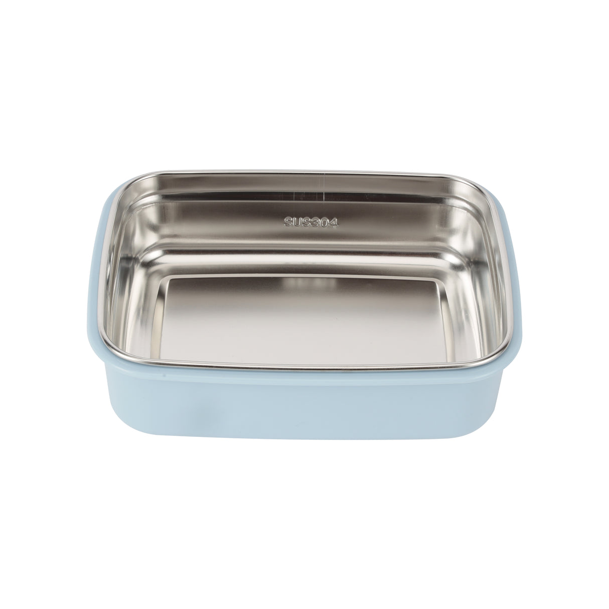 Royalford RF12187 850ML Lunch Box with Stainless Steel Tray and Spoon | BPA Free Leak-Proof Food Container | 4-Side Lock Lid | Freezer Safe | Durable PPE Outer Body