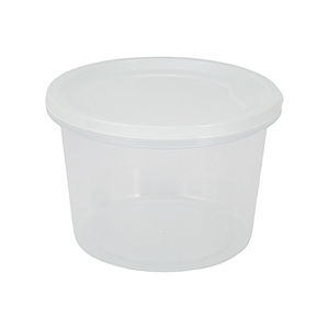 Royalford RF12190 Round Food Storage Container Set 5PCS  |  BPA Free Leakproof Stackable Kitchen Storage Containers with Lids |  Freezer Safe Plastic Food Boxes