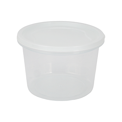 Royalford RF12190 Round Food Storage Container Set 5PCS  |  BPA Free Leakproof Stackable Kitchen Storage Containers with Lids |  Freezer Safe Plastic Food Boxes