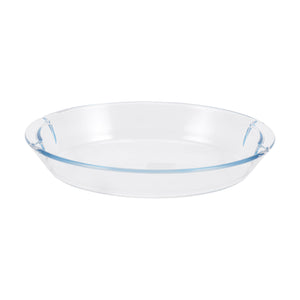 Royalford RF12197 2.2L Glass Baking Dish with Lid | Tempered Oven Safe Casserole | BPA & Lead Free | Dishwasher & Freezer Safe | Bake and Serve Dish with Handles