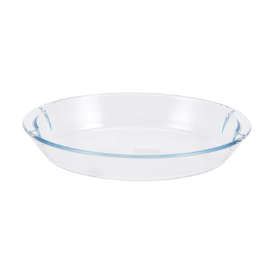 Royalford RF12197 2.2L Glass Baking Dish with Lid | Tempered Oven Safe Casserole | BPA & Lead Free | Dishwasher & Freezer Safe | Bake and Serve Dish with Handles