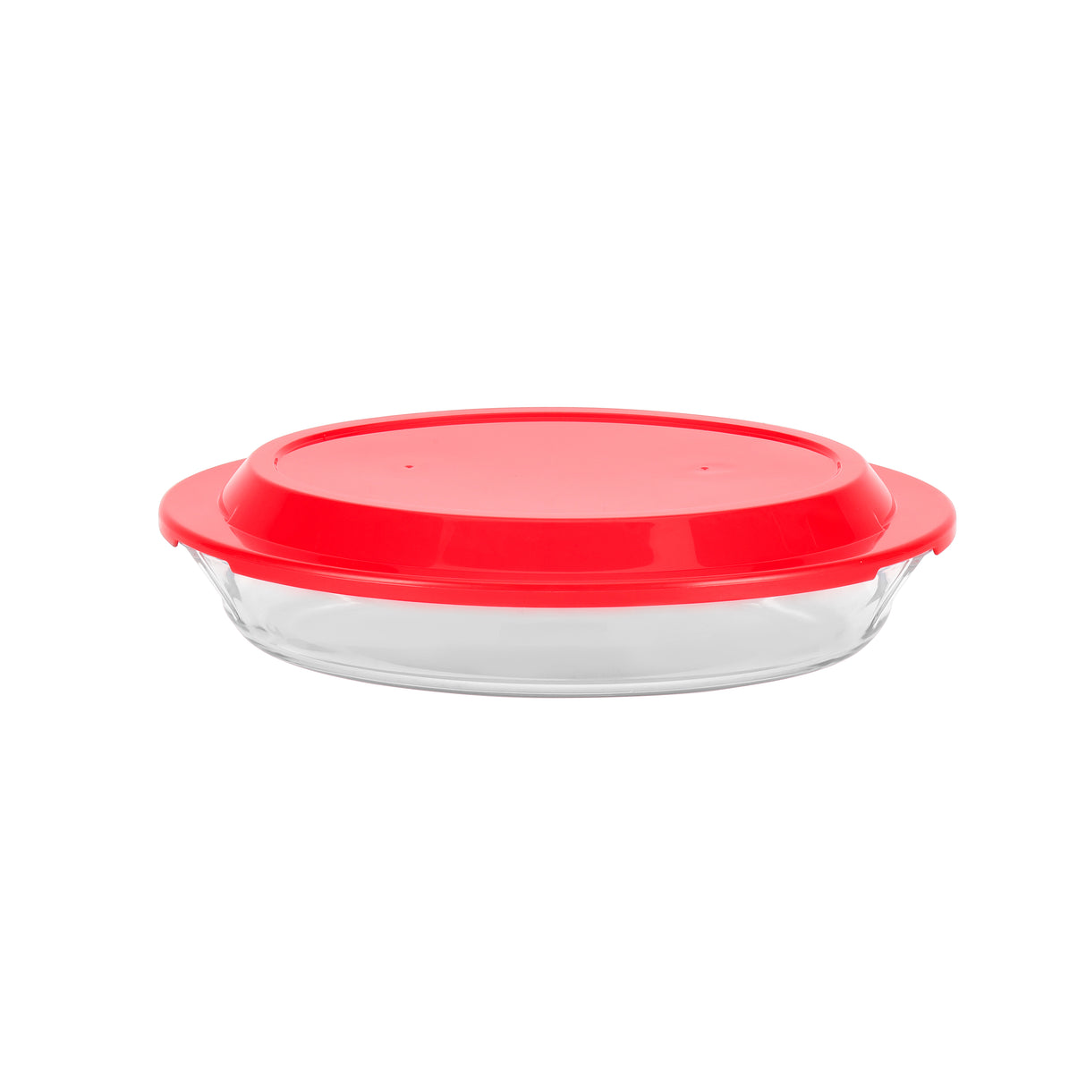 Royalford RF12198 1.4L Glass Baking Dish with Lid | Tempered Glass Bake & Serve Casserole | Oven Safe, Freezer Safe (-10°C), Dishwasher Safe | BPA Free & Lead Free