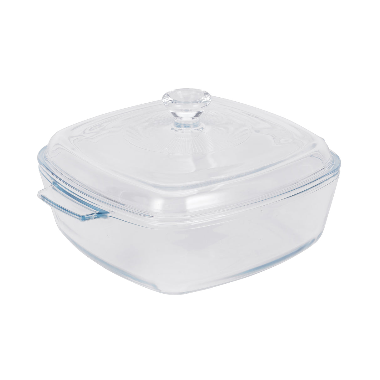 Royalford RF12200 1.5L Glass Baking Dish with Lid | Tempered BPA Free & Lead Free, Oven Safe, Freezer Safe, Dishwasher Safe Bake n Serve Casserole for Cooking & Storage