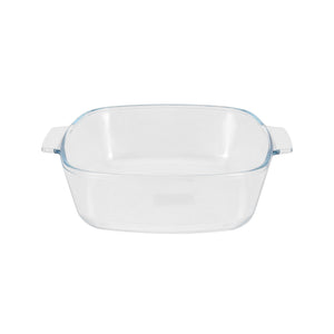 Royalford RF12200 1.5L Glass Baking Dish with Lid | Tempered BPA Free & Lead Free, Oven Safe, Freezer Safe, Dishwasher Safe Bake n Serve Casserole for Cooking & Storage