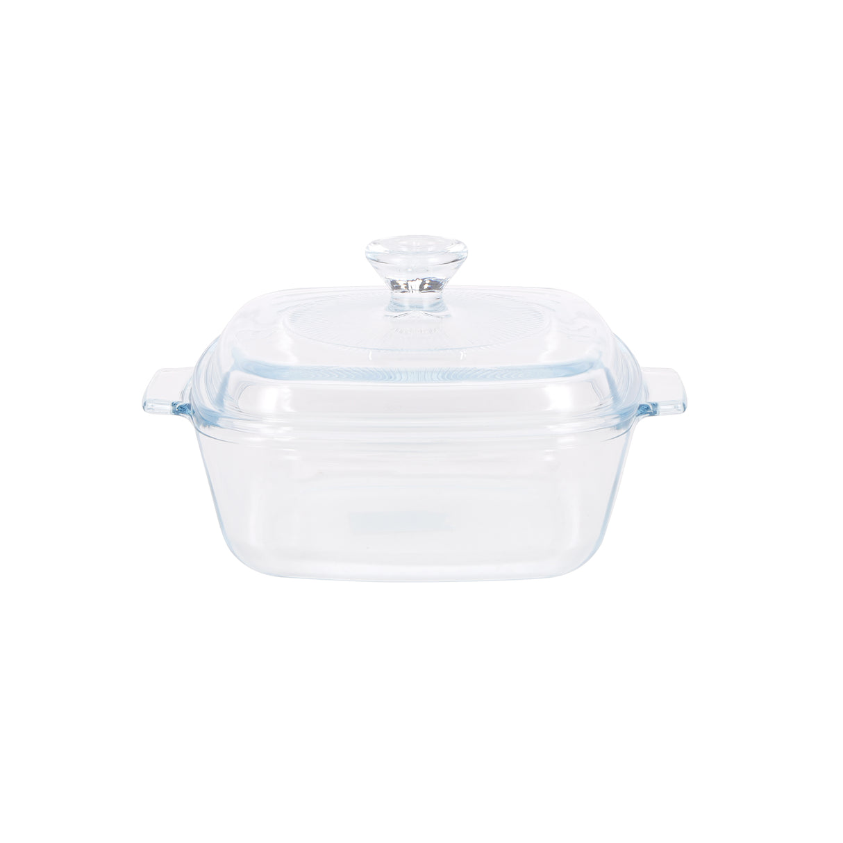 Royalford RF12201 0.8L Tempered Glass Baking Dish with Lid | BPA & Lead Free Bake and Serve Casserole | Oven, Microwave, Freezer & Dishwasher Safe Clear Glass Cookware