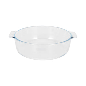 Royalford RF12202 1.7L Glass Baking Dish with Lid | Tempered BPA Free & Lead Free | Oven Safe, Freezer Safe, Dishwasher Safe Bake n Serve Casserole for Cooking & Serving