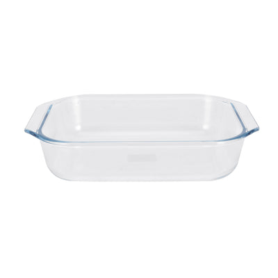 Royalford RF12203 2.1L Glass Baking Dish with Lid | Premium Tempered Glass Bake n’ Serve | Oven, Dishwasher & Freezer Safe up to -10°C | BPA & Lead Free Cookware