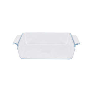 Royalford RF12206 1.5L Glass Baking Dish with Lid | BPA Free & Lead Free Tempered Glass | Oven Safe | Freezer Safe & Dishwasher Safe Bakeware for Baking and Serving