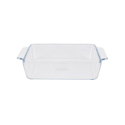 Royalford RF12206 1.5L Glass Baking Dish with Lid | BPA Free & Lead Free Tempered Glass | Oven Safe | Freezer Safe & Dishwasher Safe Bakeware for Baking and Serving