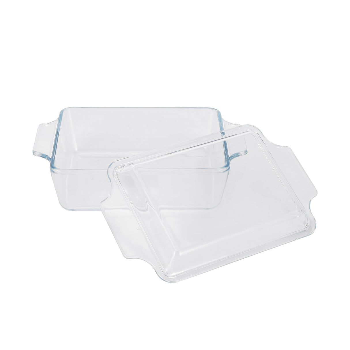 Royalford RF12207 1.0L Tempered Glass Baking Dish with Lid  | Oven,  Microwave & Freezer Safe Casserole |  BPA & Lead Free Durable Bake and Serve Glass Cookware