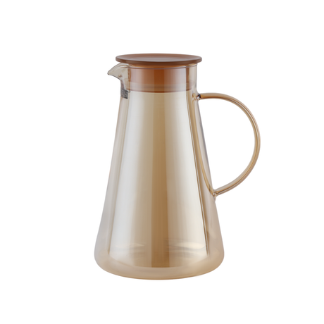 Royalford RF12209 5PC Glass Water Jug & Cups Set | 1800ml Borosilicate Glass Jug with 4x260ml Cups | Leak-Proof Lid with Pouring Spout |  Scratch Resistant Design
